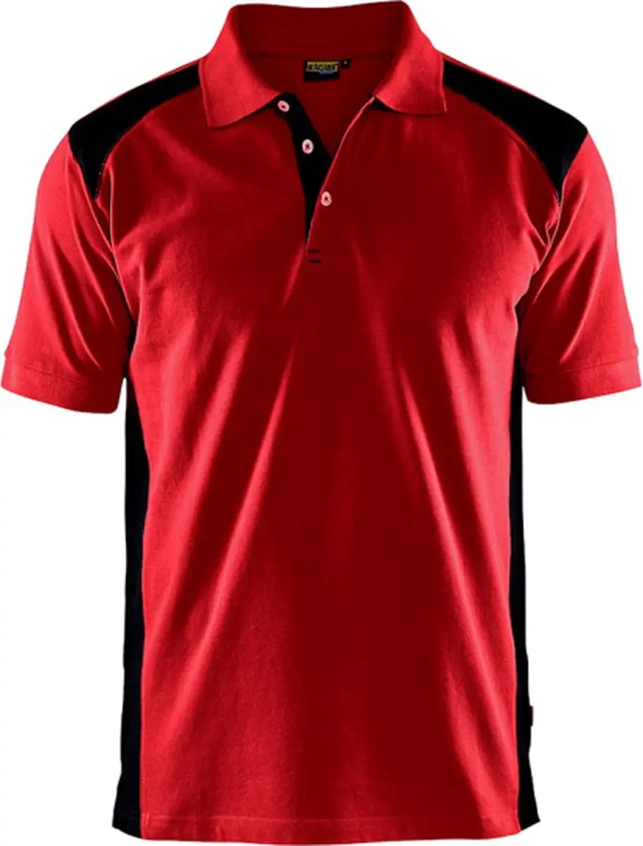 Blåkläder Poloshirt Piqué 3324-1050 - XS - Zwart/Grijs
