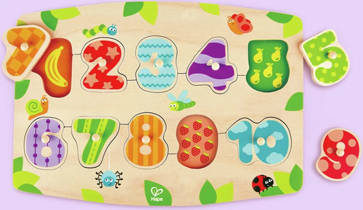 Hape Getallenpuzzel 11-delig