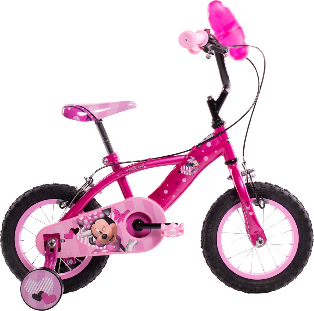 Disney Minnie 12´´ Fiets Roze Jongen