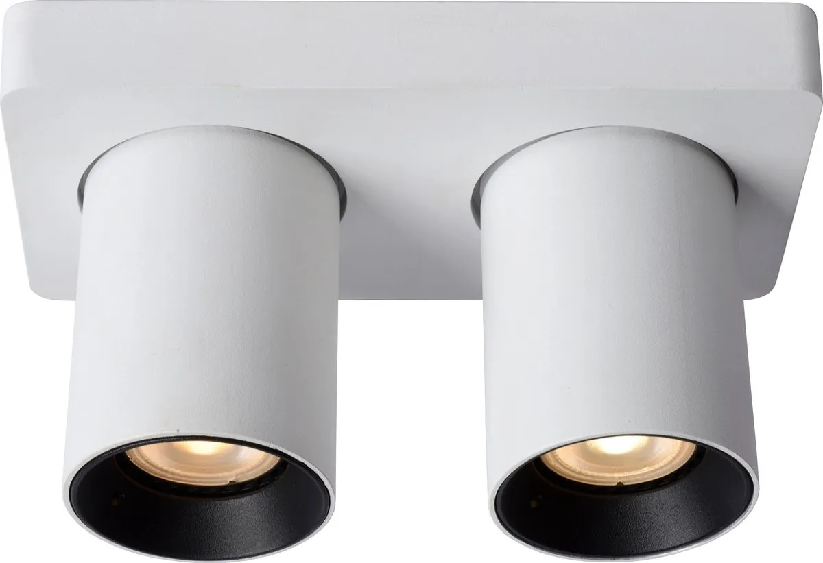Lucide Nigel Plafondspot LED Dim to Warm 2x5W
