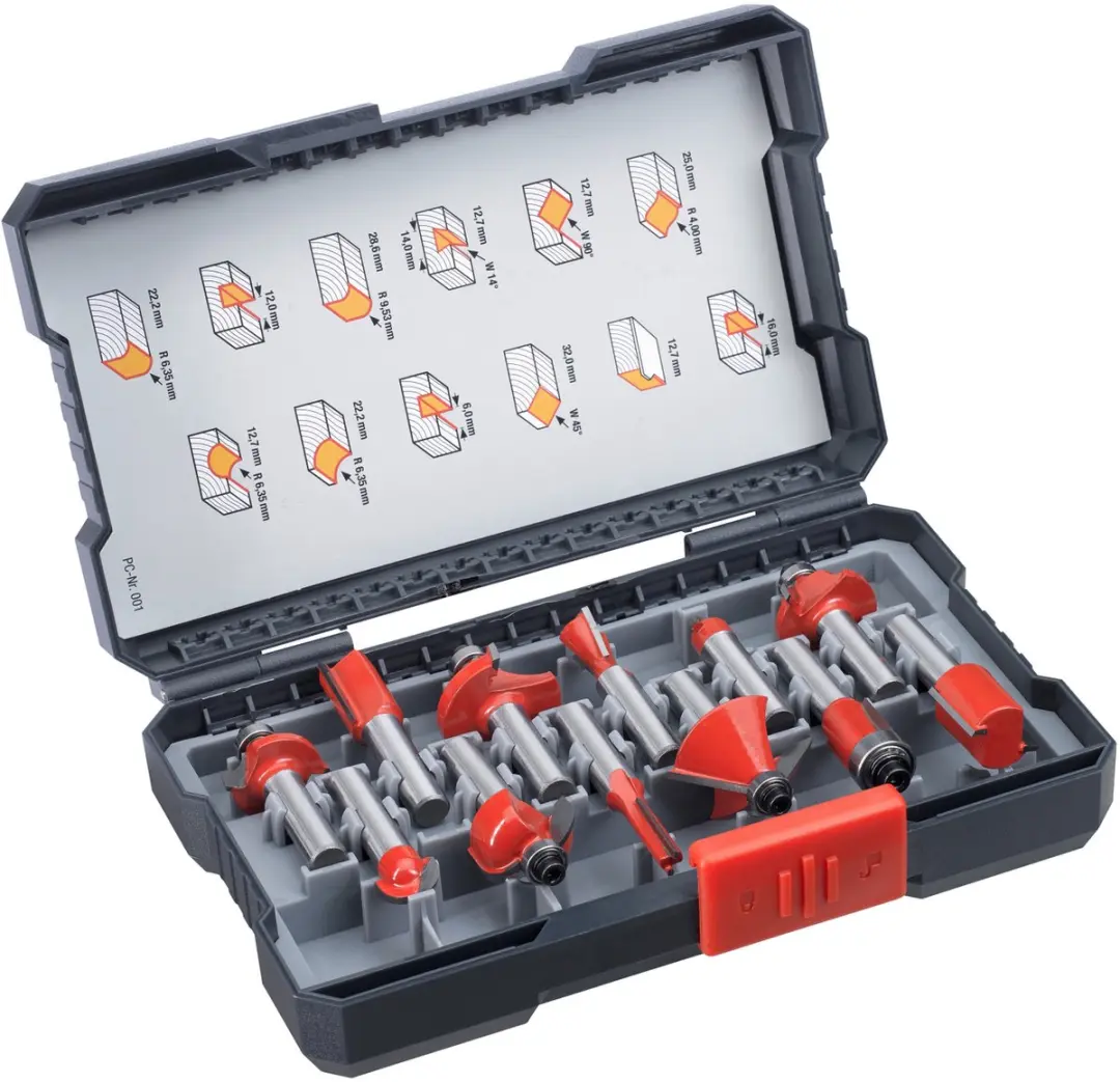 KWB 757295 Bovenfreesset Hardmetaal