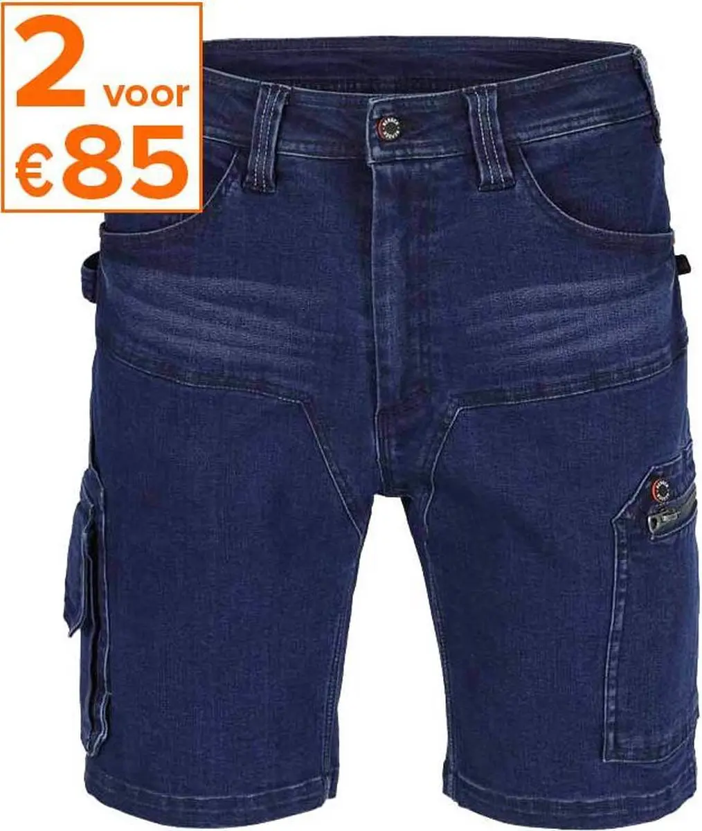 Herock Lago Korte Werkbroek - Blauw 44 - afbeelding 6 van 6