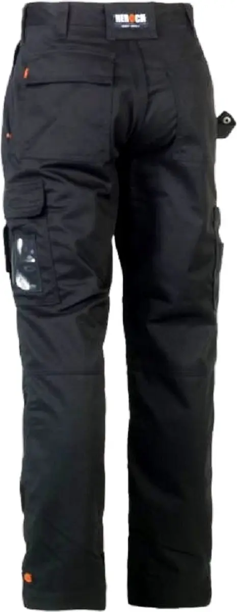 Herock Titan Werkbroek Additionals 1601 - Maat 50 - Zwart - afbeelding 6 van 6