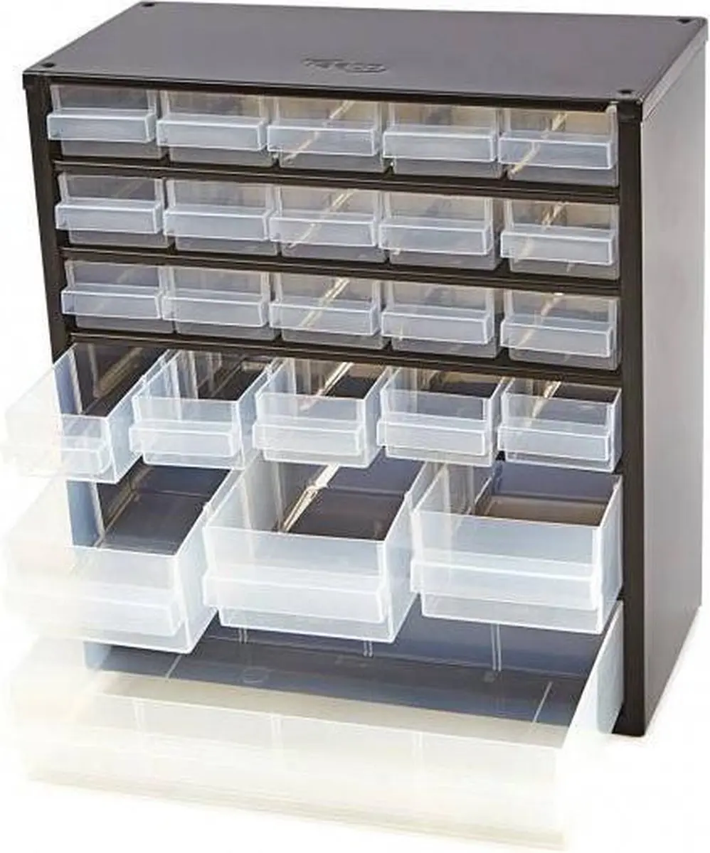 Raaco Ladekast 24 Lades - Zwart - afbeelding 6 van 6