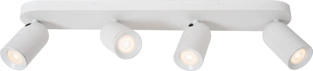 Lucide PUNCH Plafondspot 4xGU10 - Wit