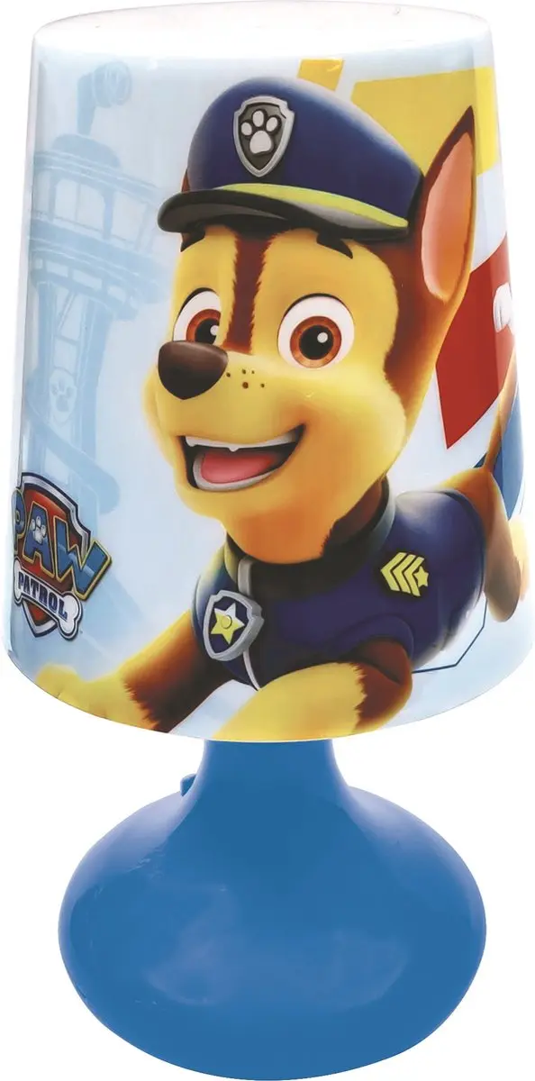 PAW Patrol Draadloze Nachtlamp - Blauw