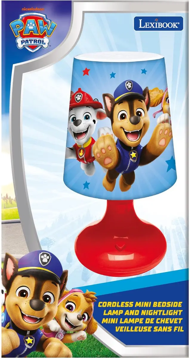 PAW Patrol Draadloze Nachtlamp - Blauw - afbeelding 6 van 6