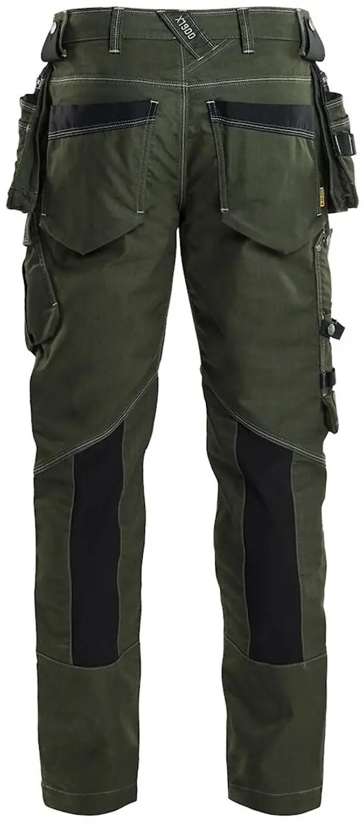 Blåkläder Werkbroek X1900 104 - Donker herfstgroen/Zwart