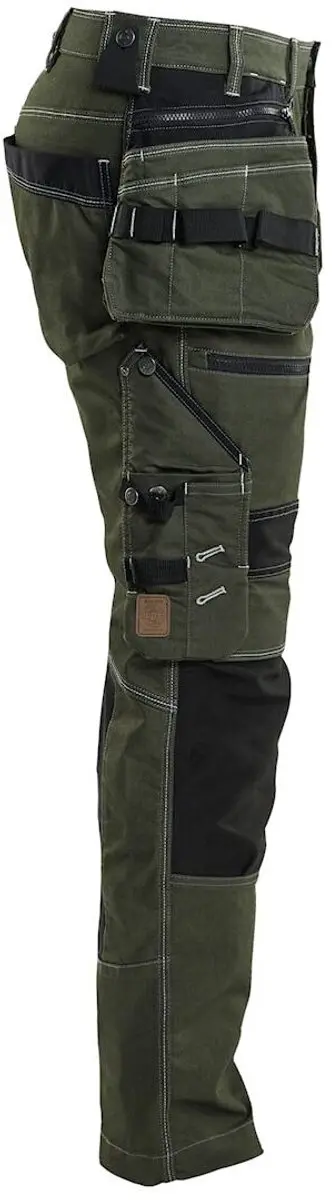 Blåkläder Werkbroek X1900 104 - Donker herfstgroen/Zwart