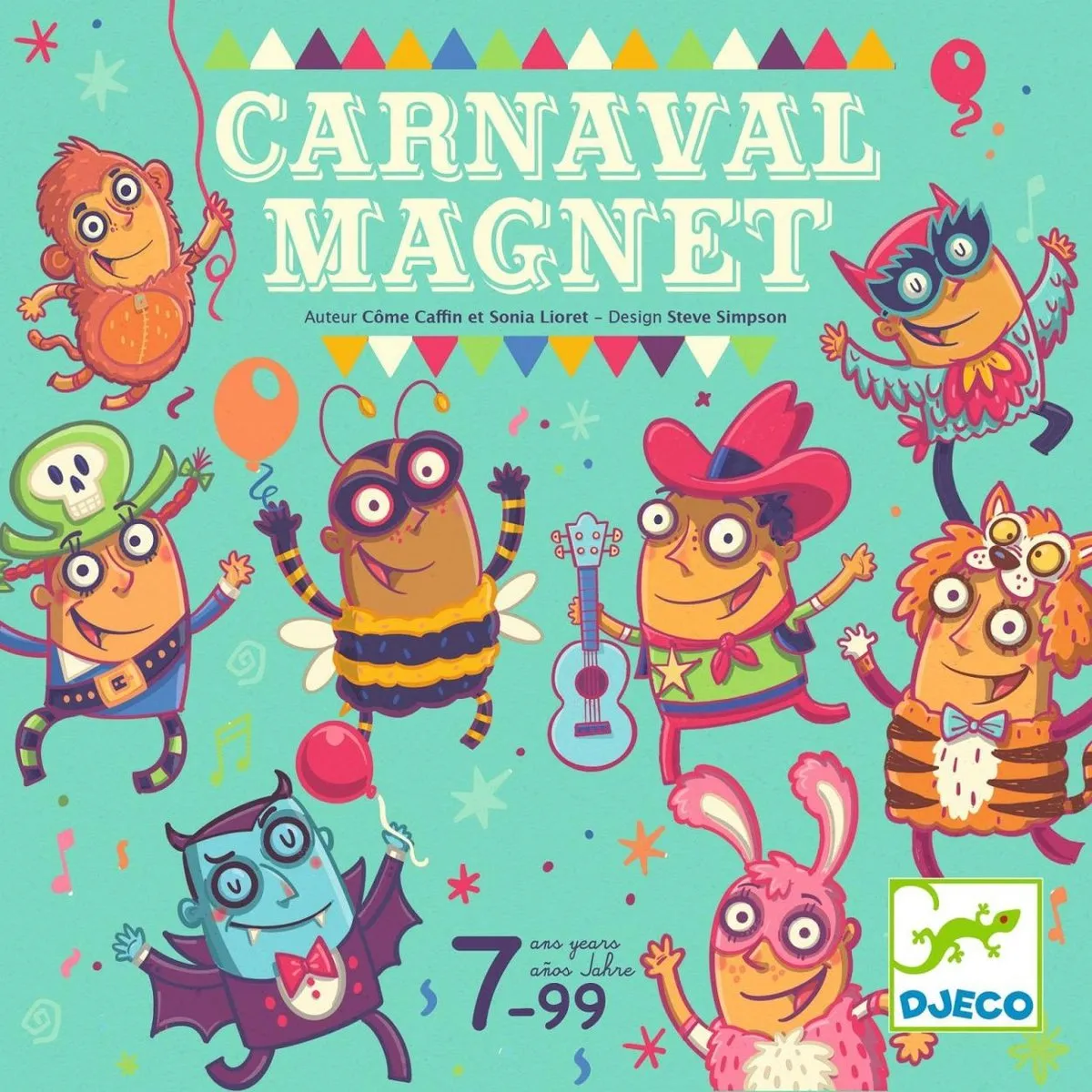 Djeco Carnaval Magnet - 2-4 Spelers