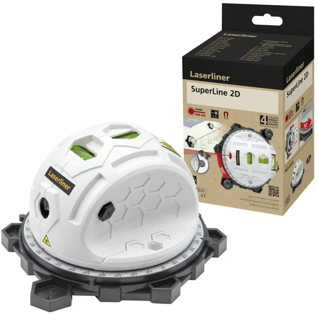 Laserliner SuperLine 2D 081.110E Digitale Waterpas