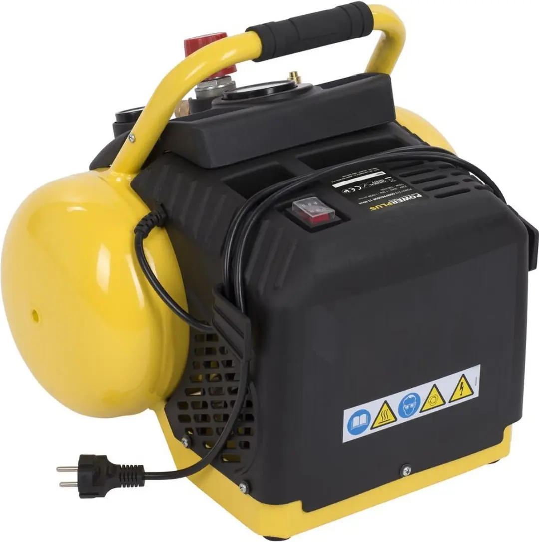 Powerplus POWX1723 Luchtcompressor 1100W 12L