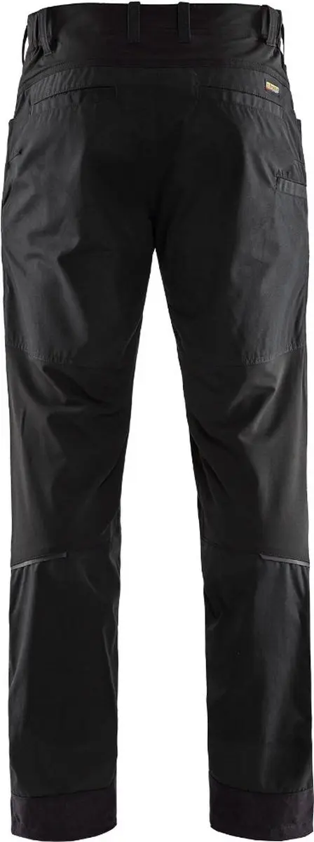 Blåkläder Service Werkbroek 1456-1845 D124 - Zwart/Rood - afbeelding 6 van 6