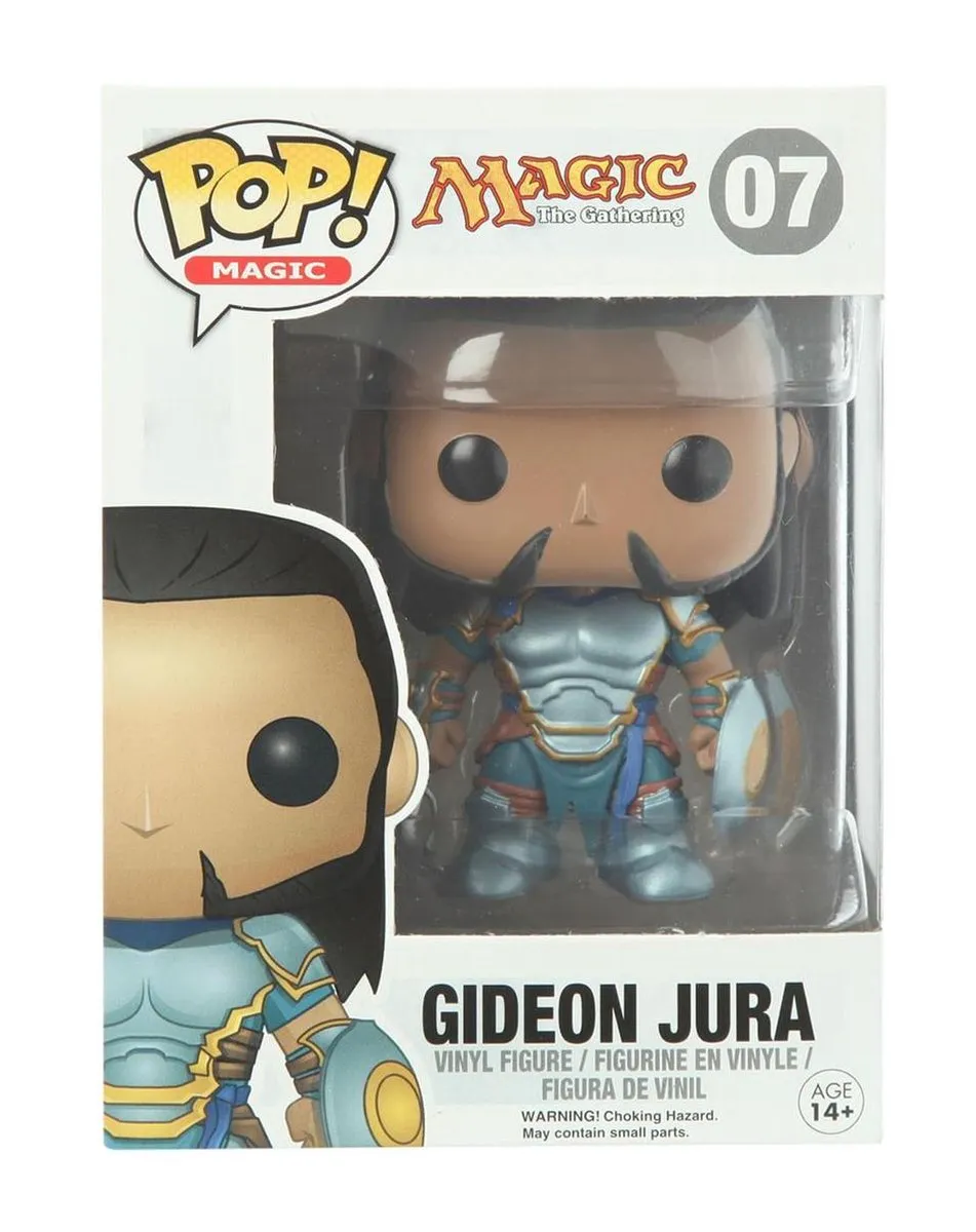 Funko Magic The Gathering POP Bobble Head Gideon Jura - Zilver/Bruin/Zwart