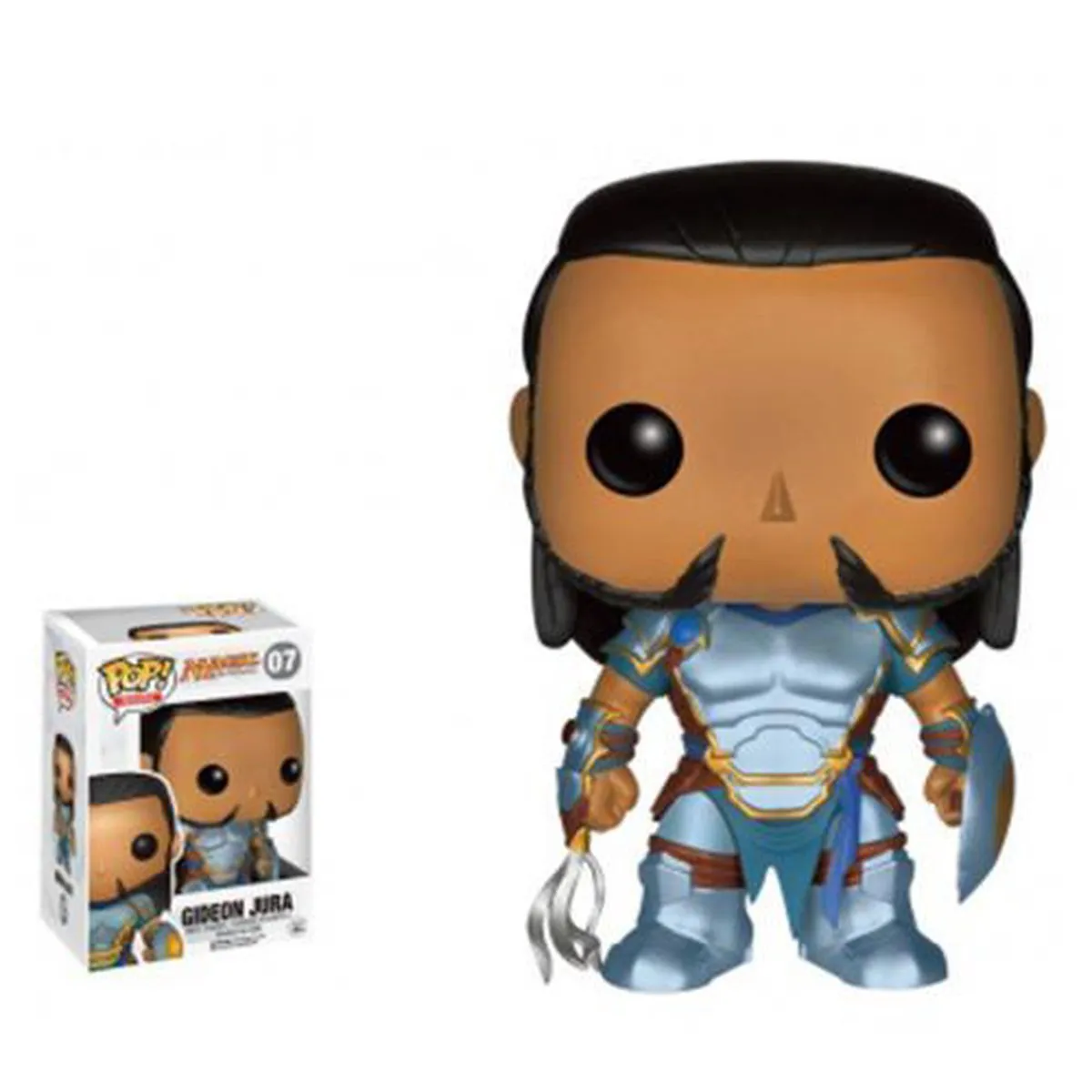Funko Magic The Gathering POP Bobble Head Gideon Jura - Zilver/Bruin/Zwart