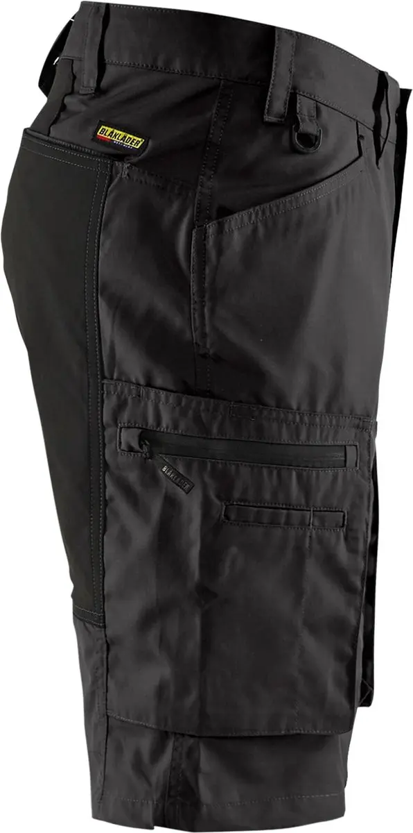 Blåkläder Service Short Stretch 1449-1845 Werkbroek - Maat C56 - Zwart