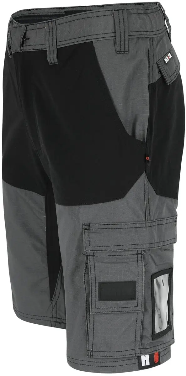 Herock Hespar Korte Werkbroek Experts 56 - Wit/Zwart