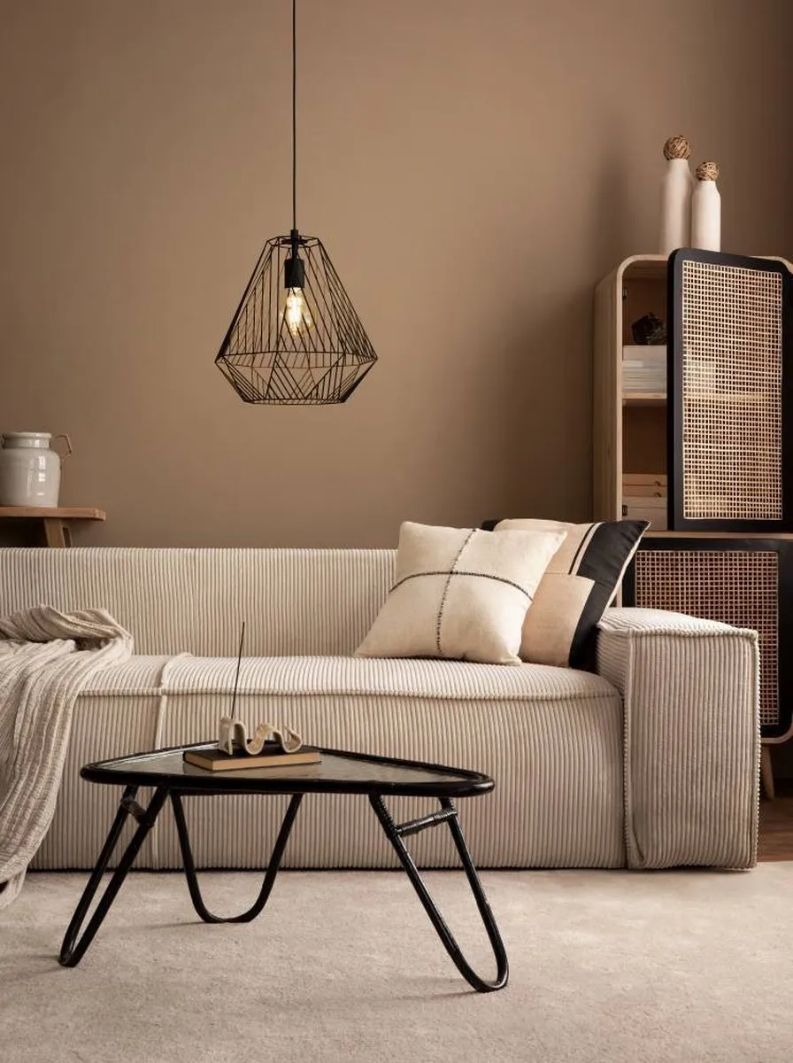Eglo Stype Hanglamp E27 - 3 Lichthoorns - Zwart - afbeelding 6 van 6