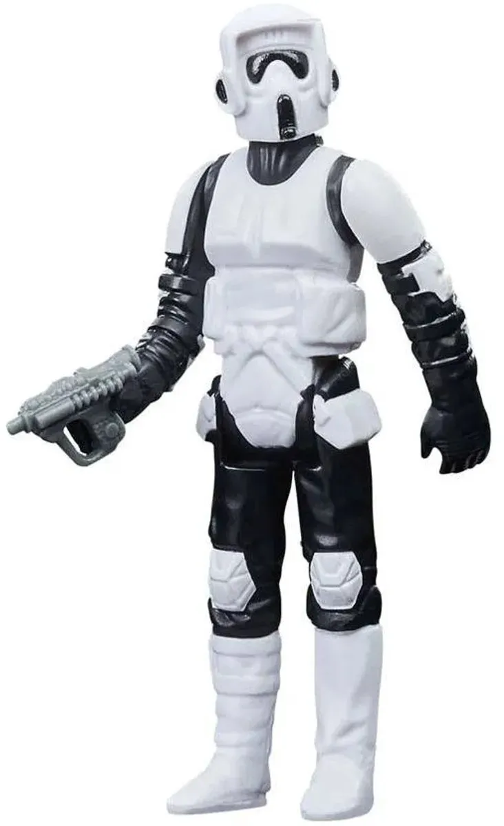 Star Wars Episode VI Retro Collection Biker Scout Action Figure F72795X2 - 10cm - Multicolor