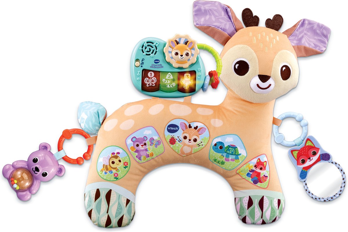 VTech Baby 80-560505, 0,25 jaar, Batterijen vereist, AAA, Stof/Weefsel, Meerkleurig