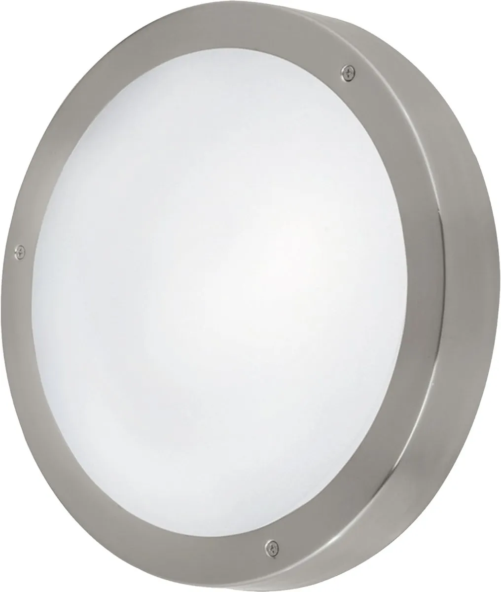 Eglo Vento 1 Wandlamp 3 LED - RVS Wit