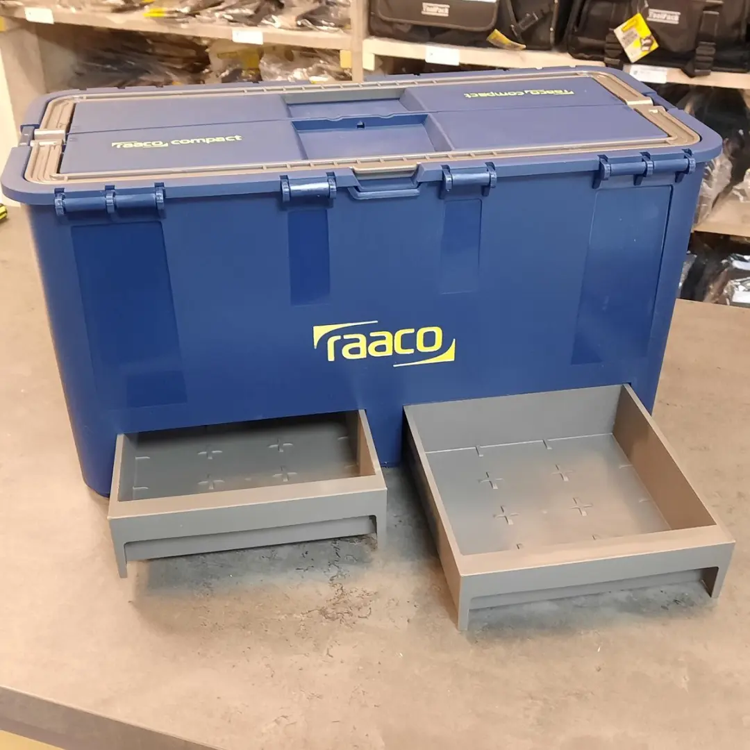 Raaco 136587 Compact Gereedschapskoffer - Blauw