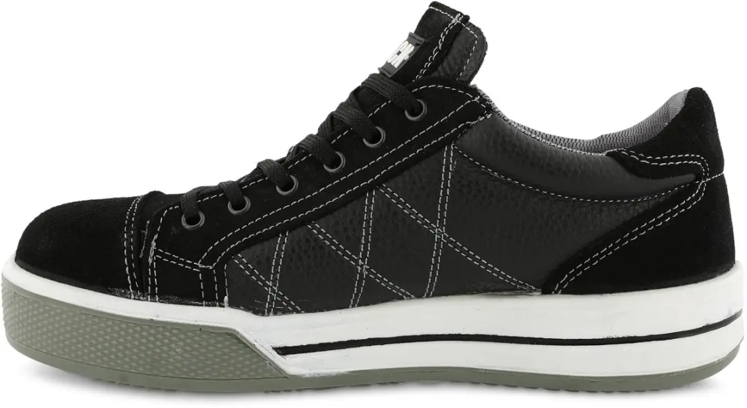 Herock Contrix S3 Lage Veiligheidssneakers SRA - Zwart