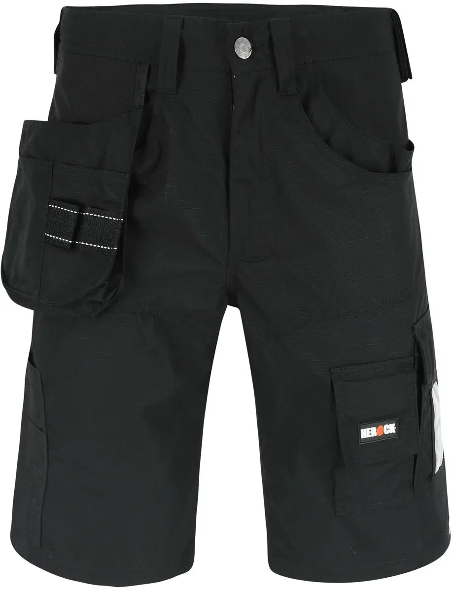 Herock Batua Korte Werkbroek 1701 - Grijs/Zwart