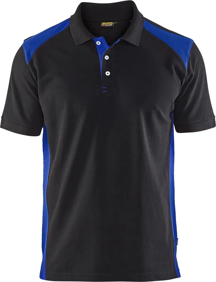 Blåkläder Poloshirt Piqué 3324-1050 - XL - Grijs/Zwart