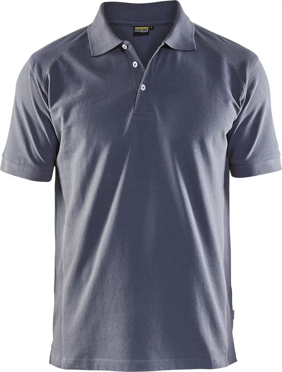 Blåkläder Poloshirt Piqué 3324-1050 - XL - Grijs/Zwart