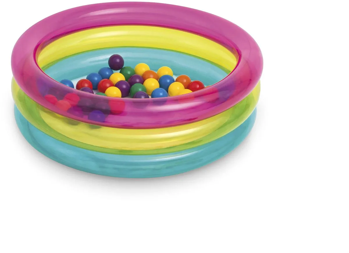 Intex Classic 3-Ring Baby Ballenbak 50 Ballen