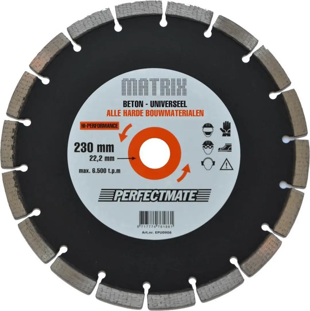 Perfectmate Matrix Diamantzaagblad 230x22,23mm