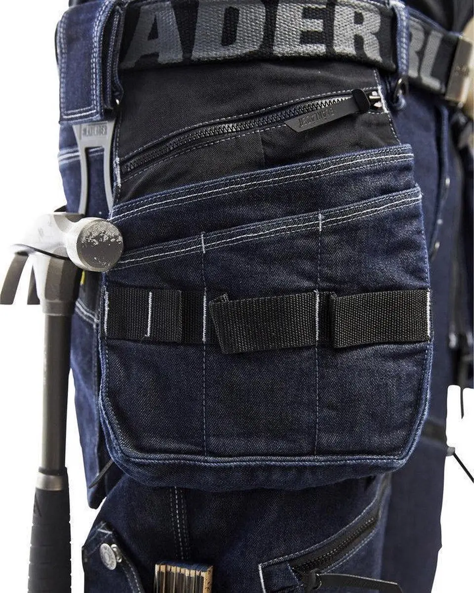 Blåkläder 1999-1141 Werkbroek Stretch - D120 - Marineblauw/Zwart
