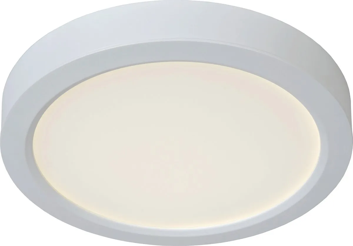 Lucide TENDO-LED Plafondlamp Ø22cm 18W 3000K - Wit