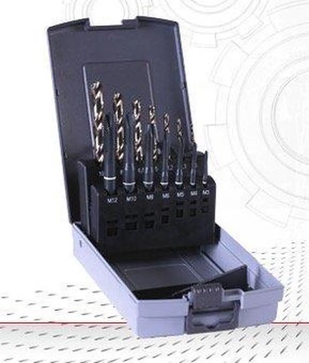 Euroboor DTS.312 Spiraalboren & Tappen Set 14-delig