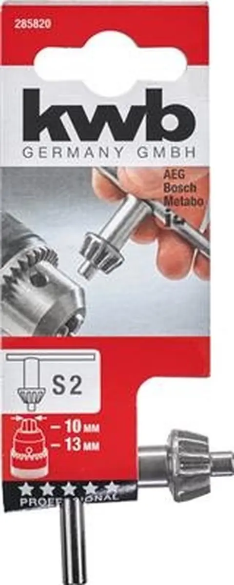 KWB Boorkopsleutel 10+13mm