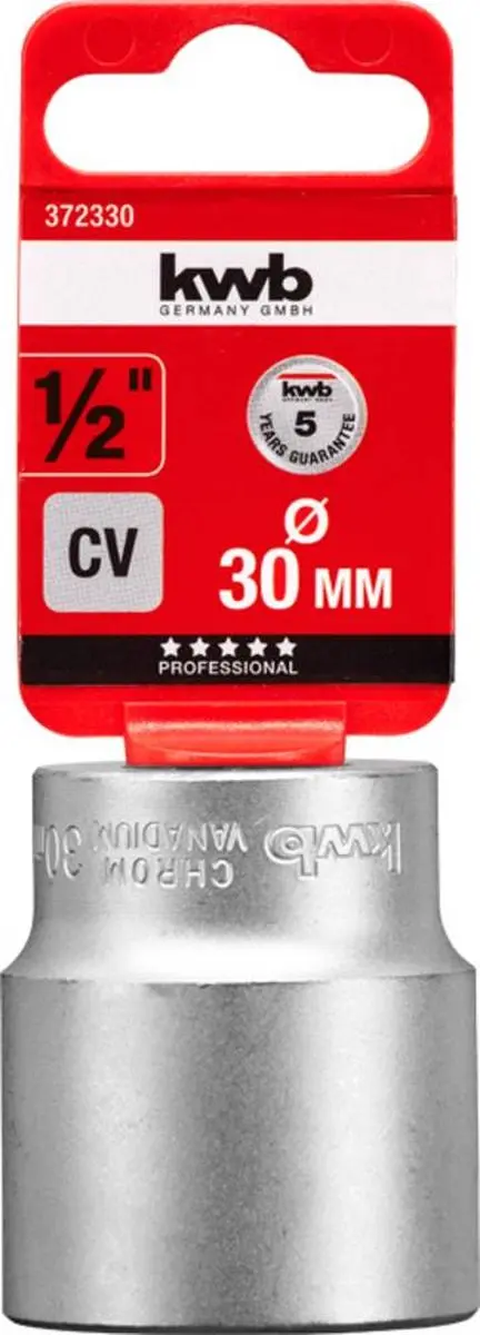 KWB Dopsleutel 1/2" - 30mm