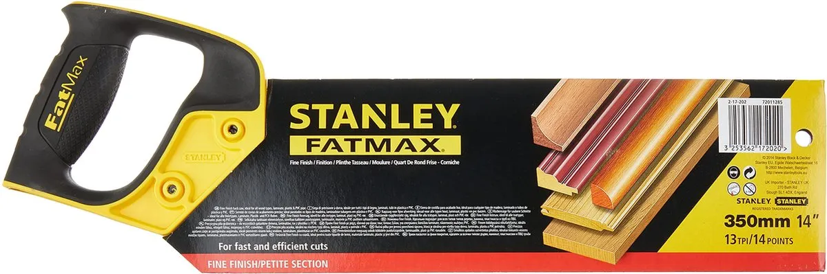 Stanley FatMax Kapzaag 350mm 13T/inch - afbeelding 6 van 6