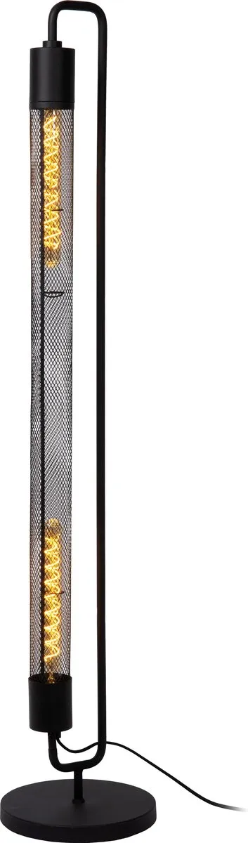 Lucide Calixx Vloerlamp 2xE27 - Zwart