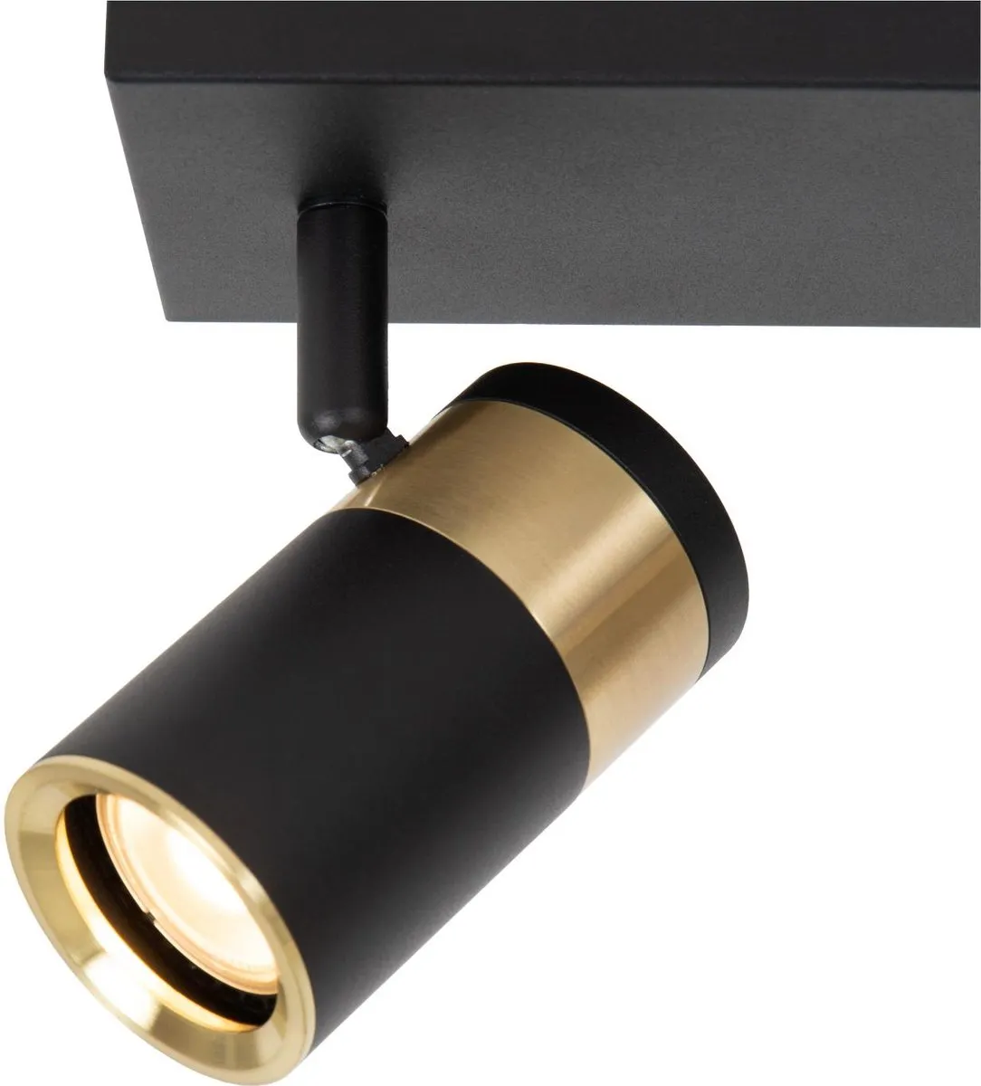 Lucide Gorik Plafondspot 3xGU10 - Zwart