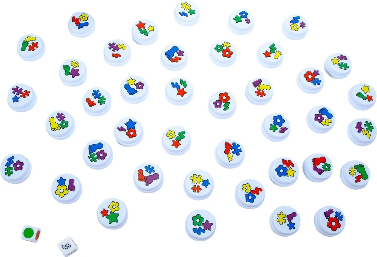 999 Games Klik! Reactiespel - 40 Schijven - 2-6 Spelers