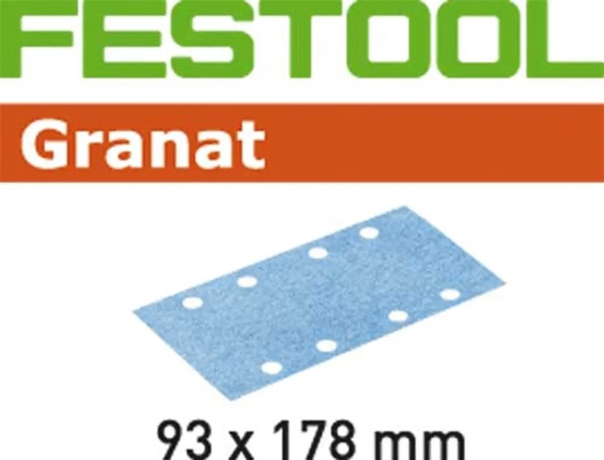Festool Garnet STF Schuurpapier 40 korrel - 50x93cm - 50 Stuks