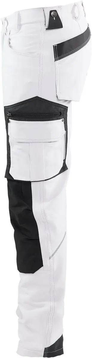 Blåkläder Schildersbroek 1089-1645 - Wit/Donkergrijs