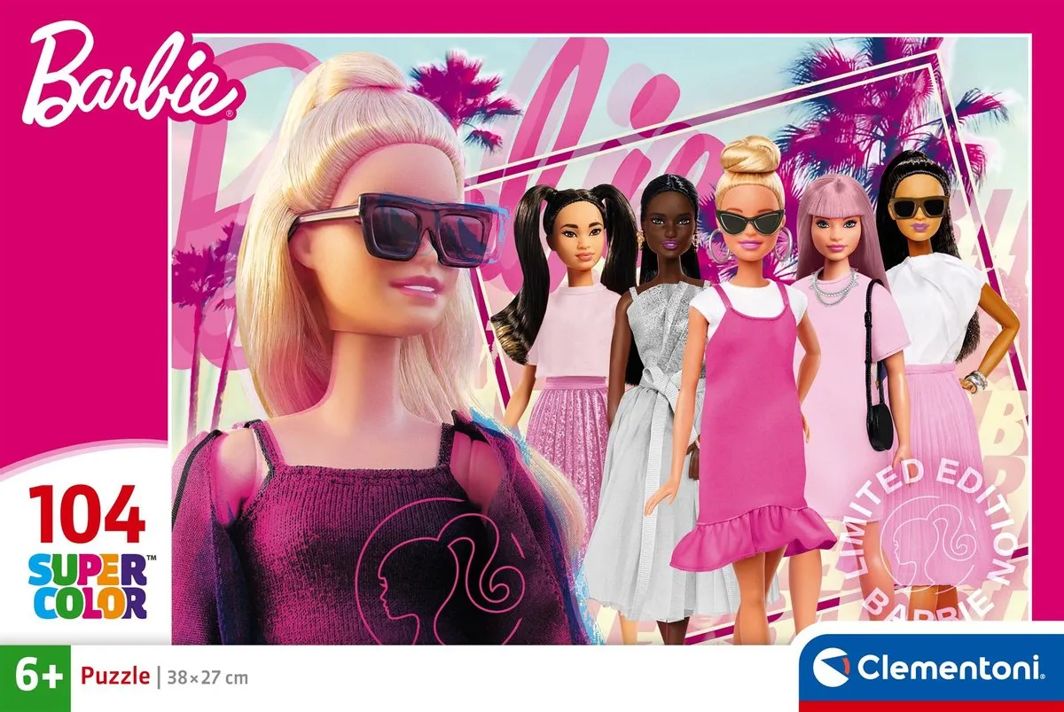Clementoni Barbie Kinderpuzzel 104 Stukjes