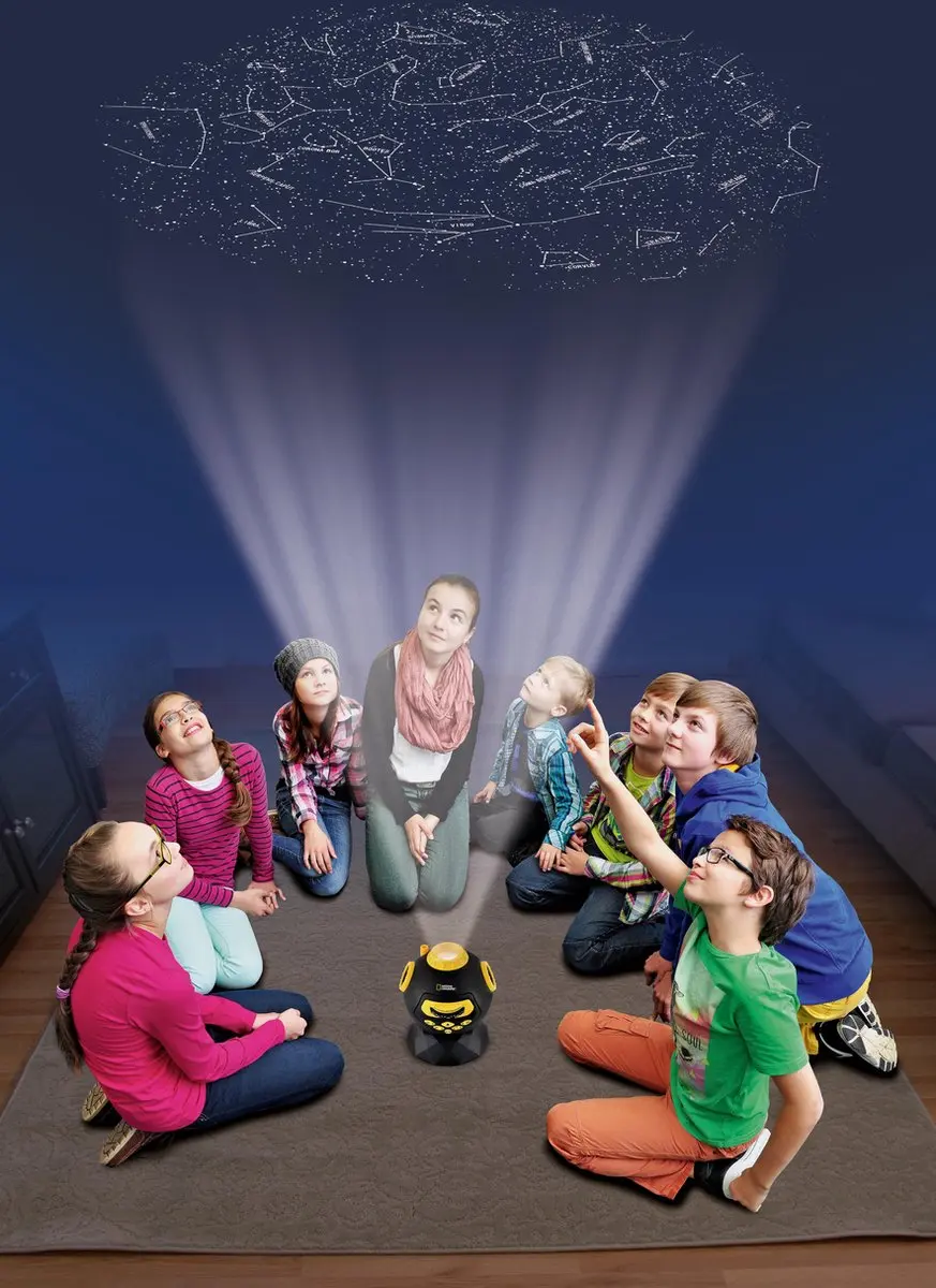 National Geographic Astro-Planetarium Junior 16cm - Zwart/Geel