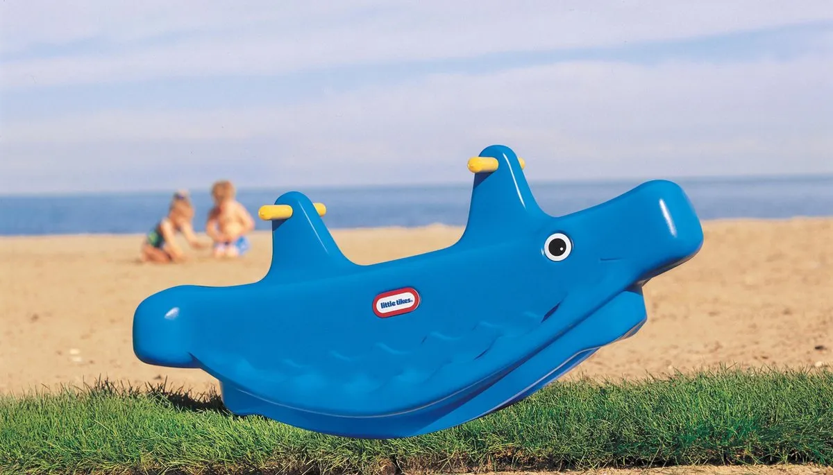 Little Tikes Walvis Wip - Blauw