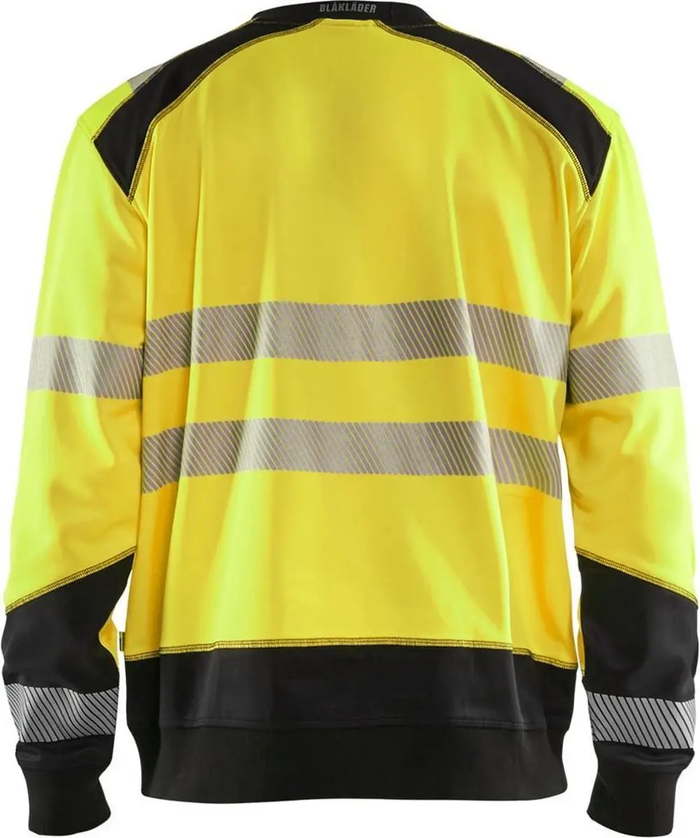 Blåkläder Sweatshirt High Vis 3541-2528 - L - Geel/Zwart