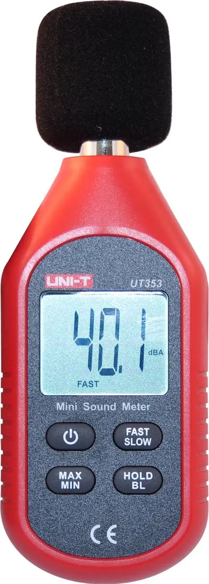 UNI-T UT353 Geluidsmeter 30-130dB - Rood