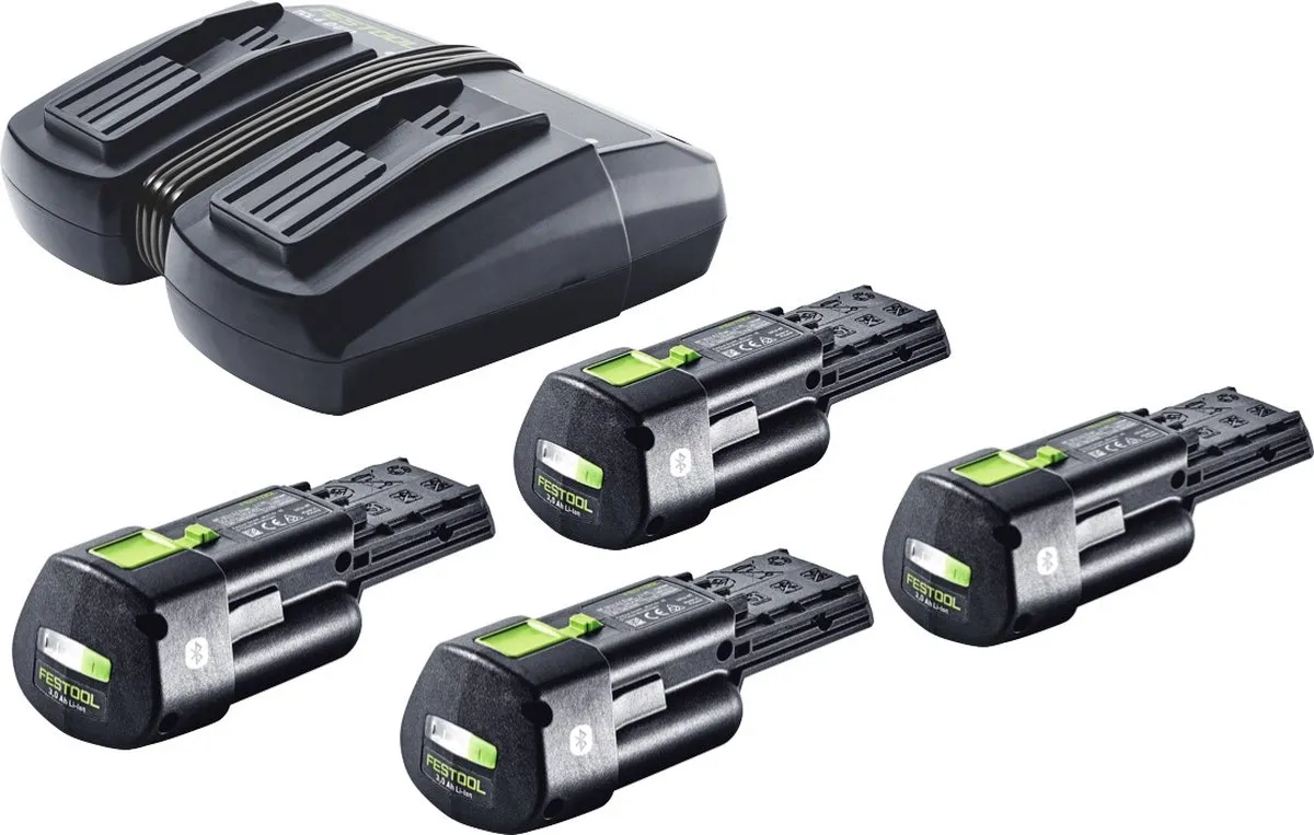 Festool BP 18 Li 3,0 Ergo I Energieset 4x - 3000mAh