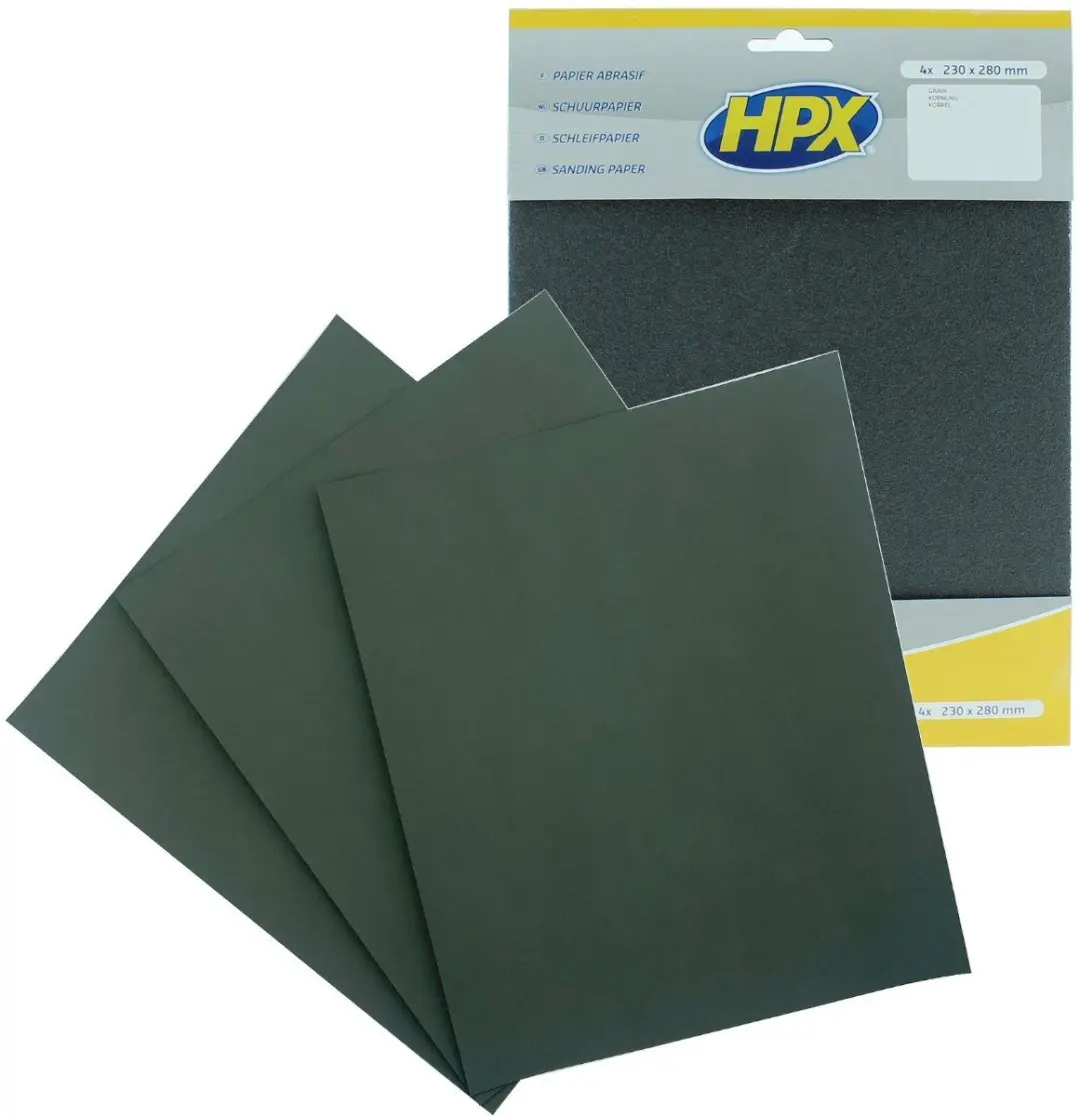 HPX Waterproof Schuurvellen Set P240/P400/P600 - 1 Stuk
